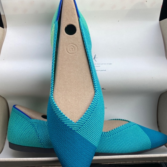 Rothy's Shoes - Rothy’s The Point Blue Jade